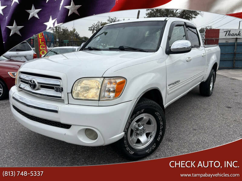 2006 Toyota Tundra for sale at CHECK AUTO, INC. in Tampa FL