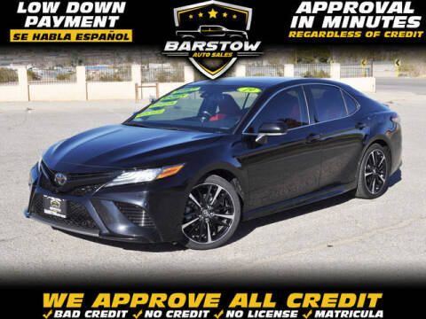 2019 Toyota Camry for sale at BARSTOW AUTO SALES in Barstow CA
