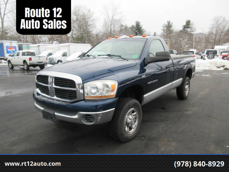 2006 Dodge Ram 2500 for sale at Route 12 Auto Sales in Leominster MA