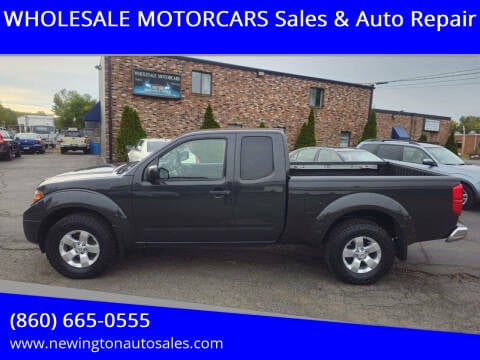 2012 Nissan Frontier for sale at WHOLESALE MOTORCARS Sales & Auto Repair in Newington CT