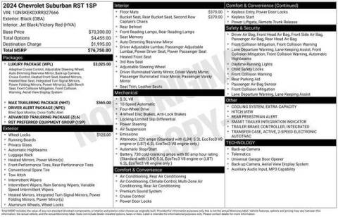 2024 Chevrolet Suburban RST
