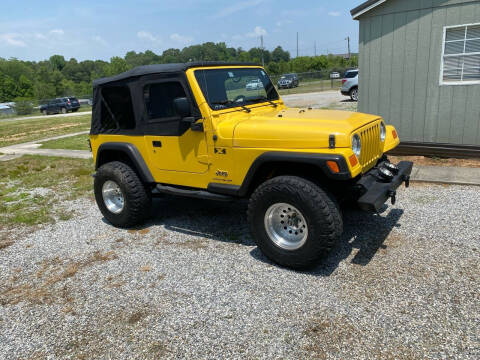 2004 Jeep Wrangler for sale at Billy Ballew Motorsports in Dawsonville GA