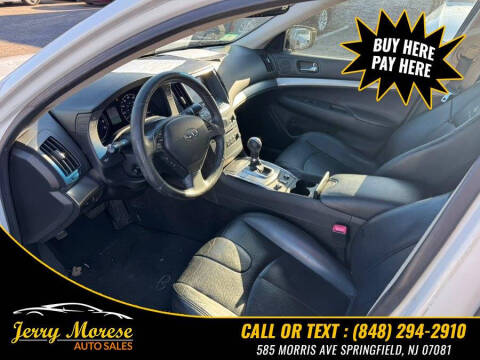 2010 Infiniti G37 Sedan x Anniversary Edition