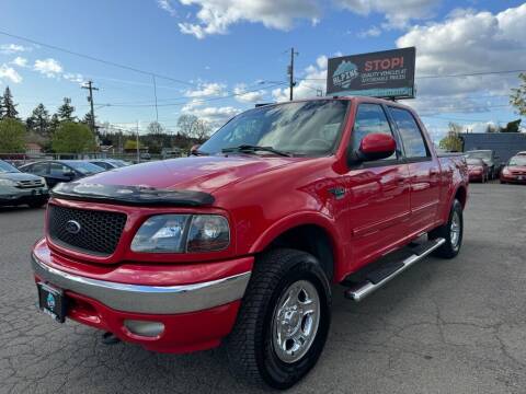 2002 Ford F-150 for sale at ALPINE MOTORS in Milwaukie OR