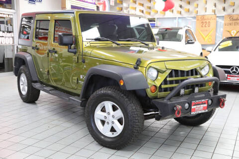 2007 Jeep Wrangler Unlimited for sale at Windy City Motors ( 2nd lot ) in Chicago IL