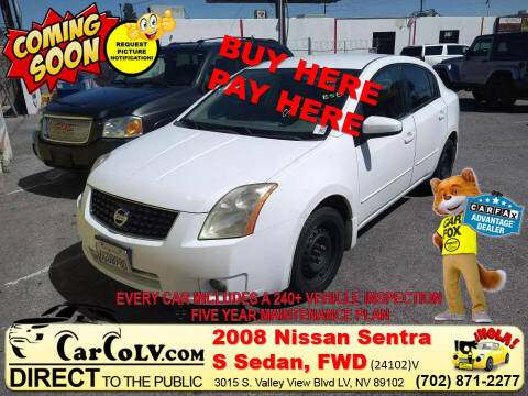 2008 Nissan Sentra for sale at The Car Company in Las Vegas NV