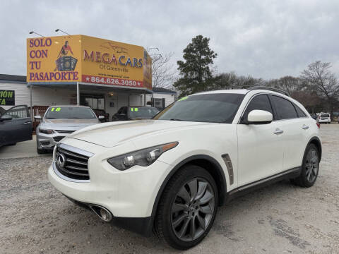 2013 Infiniti FX37 for sale at Mega Cars of Greenville in Greenville SC