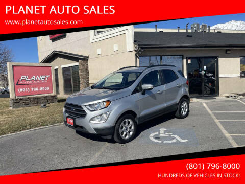 2019 Ford EcoSport for sale at PLANET AUTO SALES in Lindon UT