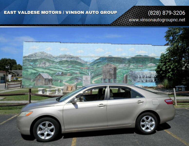 2008 Toyota Camry for sale at EAST VALDESE MOTORS / VINSON AUTO GROUP in Valdese NC