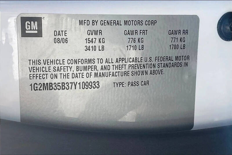 2007 Pontiac Solstice