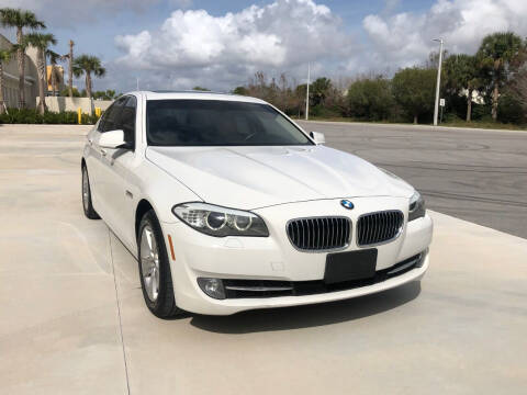 2013 BMW 5 Series for sale at EUROPEAN AUTO ALLIANCE LLC in Coral Springs FL