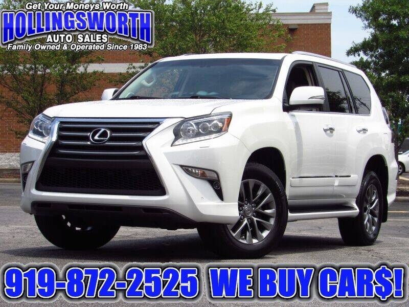 2015 Lexus GX 460 for sale at Hollingsworth Auto Sales in Raleigh NC