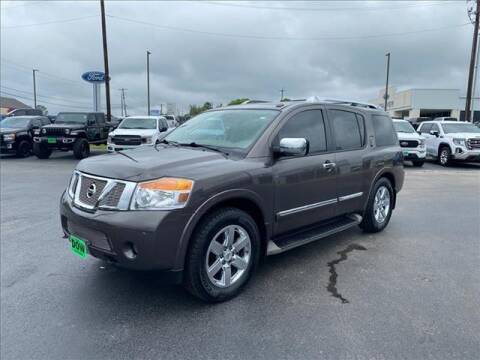 2014 Nissan Armada for sale at DOW AUTOPLEX in Mineola TX