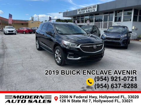 2019 Buick Enclave for sale at Modern Auto Sales in Hollywood FL