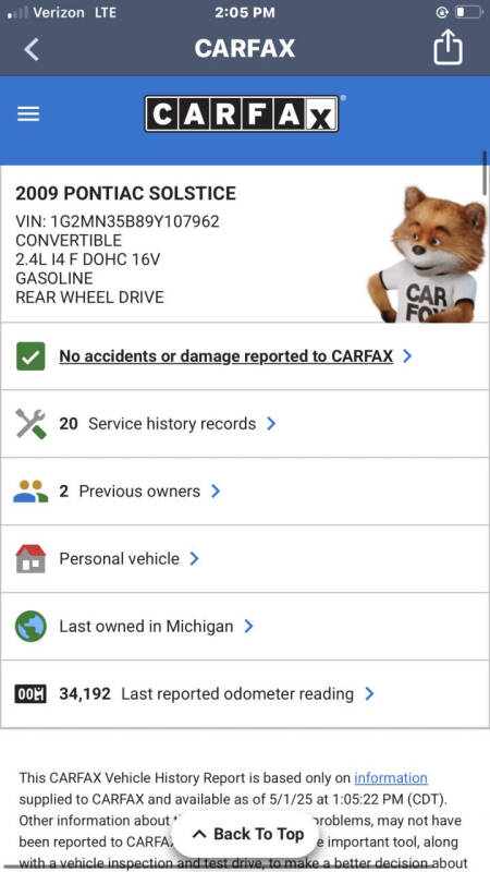 2009 Pontiac Solstice