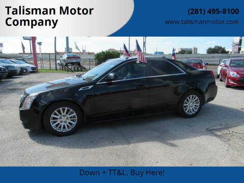 2012 Cadillac CTS for sale at Talisman Motor Company in Houston TX