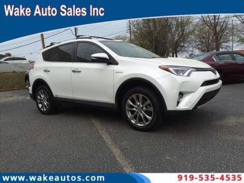 2016 Toyota RAV4 Hybrid for sale at Wake Auto Sales Inc in Raleigh NC