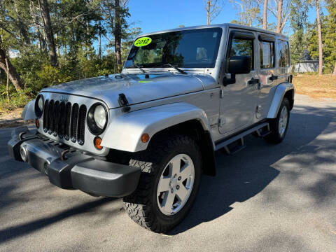 2012 Jeep Wrangler Unlimited for sale at Priority One Coastal in Newport NC