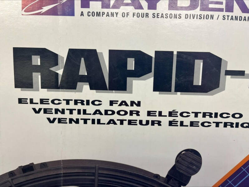 RAPID ENGINE COOLING FAN RAPID ENGINE COOLING FAN