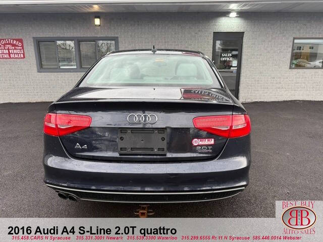 2016 Audi A4 2.0T quattro Premium Plus