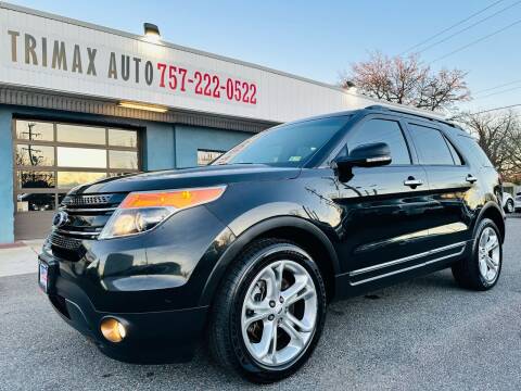2015 Ford Explorer for sale at Trimax Auto Group in Norfolk VA