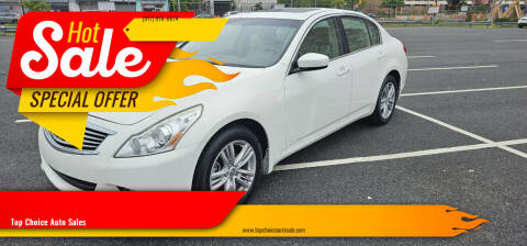 2010 Infiniti G37 Sedan for sale at Top Choice Auto Sales in Brooklyn NY