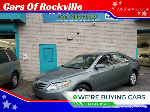 2011 Toyota Camry for sale at Cars Of Rockville in Rockville MD