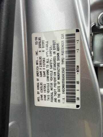 2006 Honda Accord EX V-6