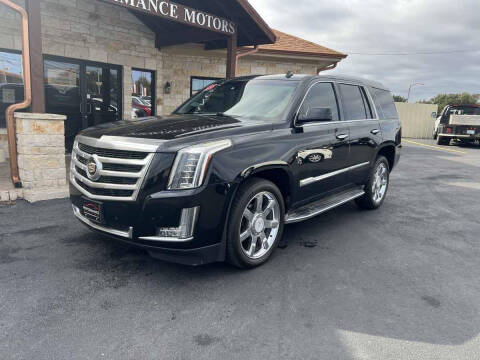 2015 Cadillac Escalade for sale at Performance Motors Killeen Second Chance in Killeen TX