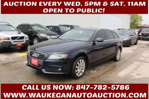 2010 Audi A4 for sale at Waukegan Auto Auction in Waukegan IL