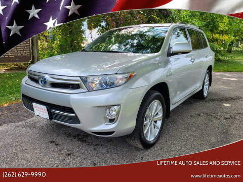 2013 Toyota Highlander Hybrid for sale at Lifetime Auto Sales and Service in West Bend WI