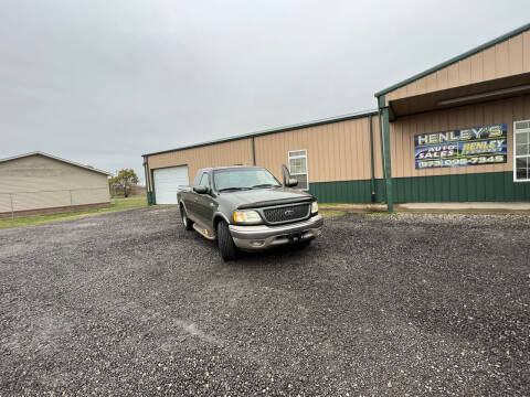 2002 Ford F-150 for sale at Steves Auto Sales in Steele MO