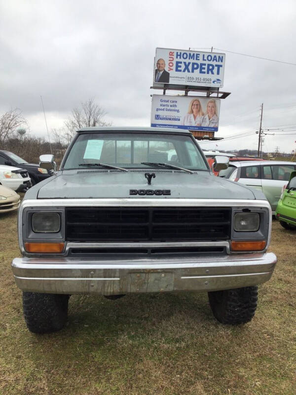 1986 Dodge RAM 150 for sale at J & B Auto Mart in Frankfort KY