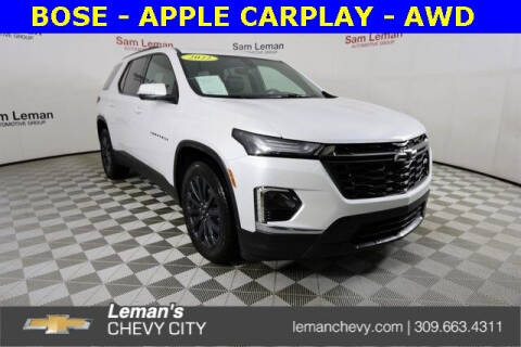 2022 Chevrolet Traverse for sale at Leman's Chevy City in Bloomington IL