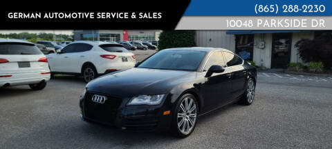 2012 Audi A7 for sale at German Automotive Service & Sales in Knoxville TN