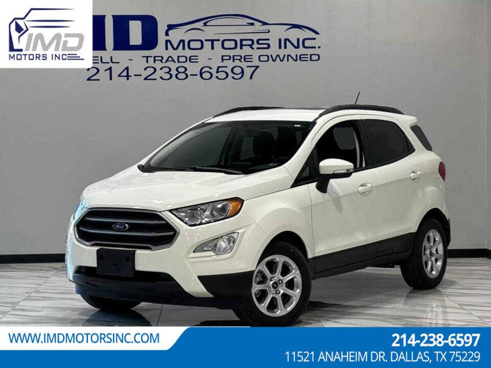 2021 Ford EcoSport for sale at IMD MOTORS, INC in Dallas, TX