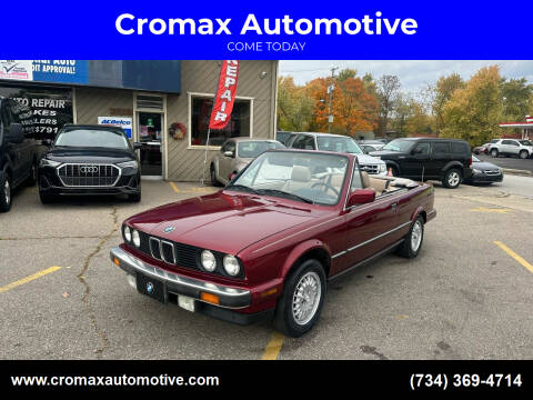 1991 BMW 3 Series for sale at Cromax Automotive in Ann Arbor MI