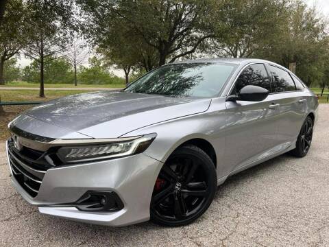 2021 Honda Accord for sale at Prestige Motor Cars in Houston TX