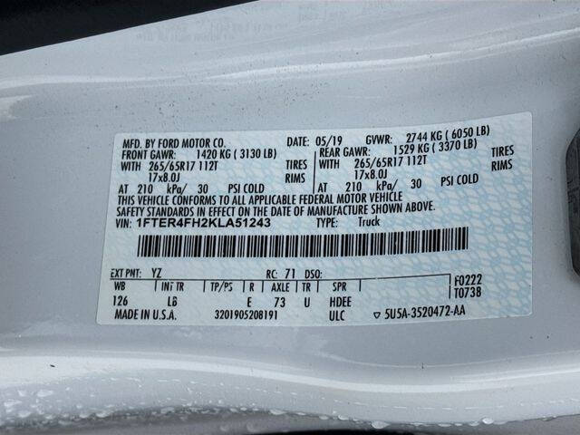 2019 Ford Ranger XLT