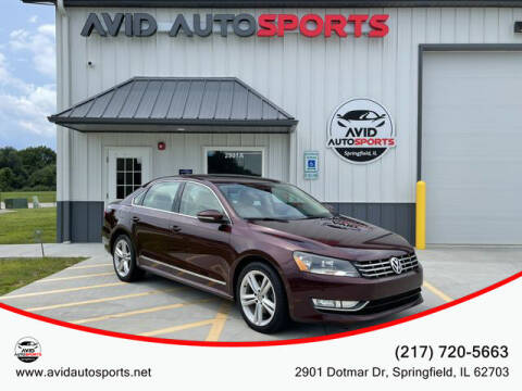 2012 Volkswagen Passat for sale at AVID AUTOSPORTS in Springfield IL