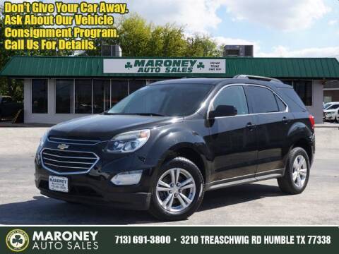 2016 Chevrolet Equinox for sale at Maroney Auto Sales in Humble TX