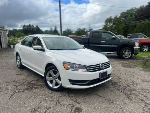 2013 Volkswagen Passat for sale at Conklin Cycle Center in Binghamton NY