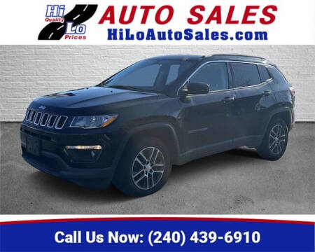 2017 Jeep Compass for sale at Hi-Lo Auto Sales in Frederick MD