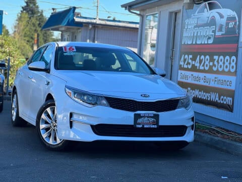 2016 Kia Optima for sale at Top Motors LLC in Everett WA