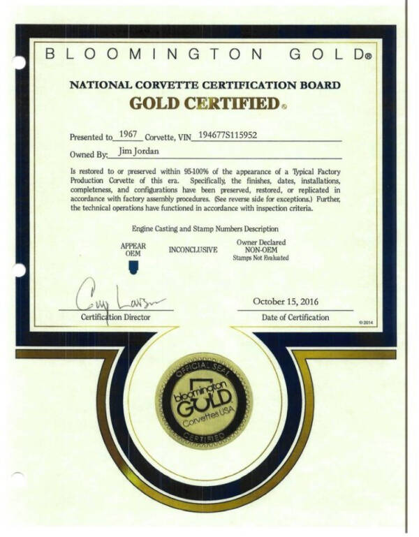 1967 Chevrolet Corvette