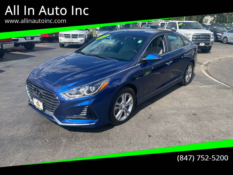 2018 Hyundai Sonata for sale at All In Auto Inc in Palatine IL