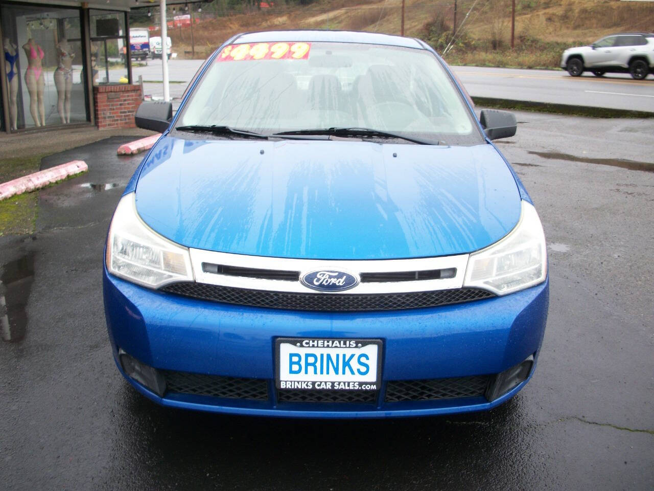 Blue 2011 Ford Focus SE SE 4dr Sedan 2