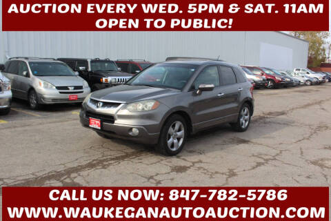 2008 Acura RDX for sale at Waukegan Auto Auction in Waukegan IL