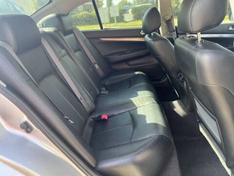 2012 Infiniti G25 Sedan Journey