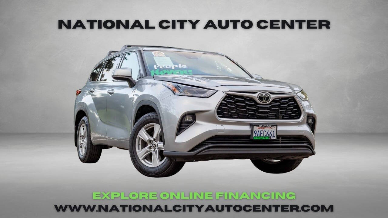 used 2022 Toyota Highlander LE 4dr SUV